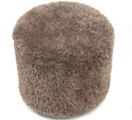 Rivièra Maison Bowery Poef Raccoon Taupe