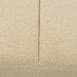 Riviera Maison Brera Bench, Peluche Bouclé Natural Grey