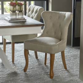 Riviera Maison George Dining Chair linen Flax