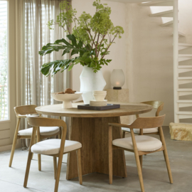 Rivièra Maison Zermatt Dining Table, Dia 140cm