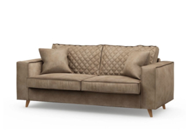 Riviera Maison Kendall Sofa 2,5S Velvet GoldenBeige