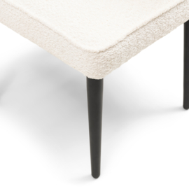Antibes Dining Armchair, Manhattan Waeve Ivory White