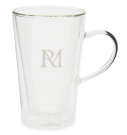 Riviera Maison Double Wall Monogram Glass XL 340ml