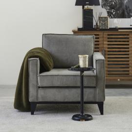 Rivièra Maison Venice Adjustable Sofa Table M, Black