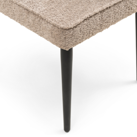 Antibes Dining Armchair, Manhattan Waeve Soft Walnut