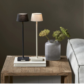 Rivièra Maison Luminee LED Table Lamp USB Flax Naturel