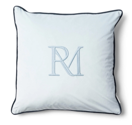 Riviera Maison RM Monogram Milo Pillow Cover 50x50 cm
