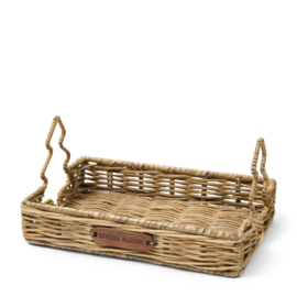 Riviera Maison Rustic Rattan Christmas Mini Tray
