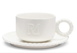 Rivièra Maison RM Elegant Twist Cup and Saucer