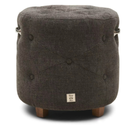 Riviera Maison Bowery Footstool Mud