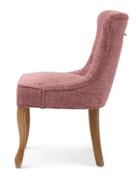 Riviera Maison George Dining Chair Eetkamerstoel Coral Pink