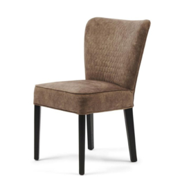 Louise Dining Chair, berkshire, cacao