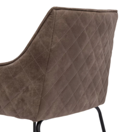 Rivièra Maison Frisco Drive counter Stool, pellini, Coffee