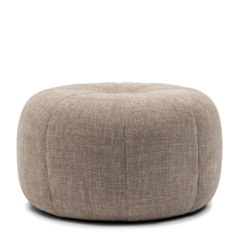 Falcone Stool, Chenille Jacquard Bright Taupe