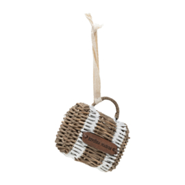 Riviera Maison Rustic Rattan Suitcase Ornament