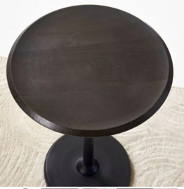 Rivièra Maison bijzettafel capri, zwart