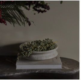 riviera maison Ribani Marble Decoration Bowl Dia 30 PRE ORDER
