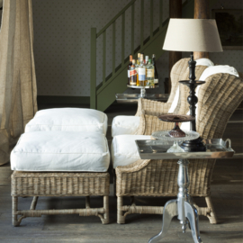 Rivièra Maison Nicolas Footstool pillow, cotton