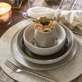 Rivièra Maison Sevran Pasta Plate Flax