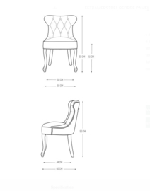 George Dining Chair Pellini Camel