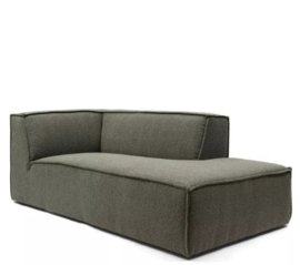 Rivièra Maison Modulaire bank The jagger, chaisen longue rechts, pale green
