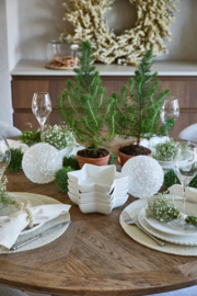 Riviera Maison Festive Wreath Wine Glass