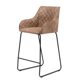 Rivièra Maison Frisco Drive counter Stool, pellini, Camel