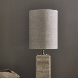 Rivièra Maison Linen Cylinder Lampshade Flax 30x40