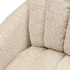 Scotia Swivel Armchair,Vintage Velvet Classic Cream
