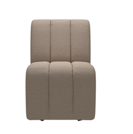 Riviera Maison Eetkamerstoel Dazzle Natural,  washed cotton