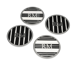 Rivièra Maison Long Island Coasters 4 pcs
