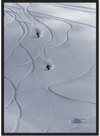 Riviera Maison  Wall Art Ski Valley 100x140 Acrylic