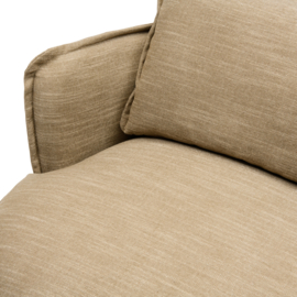 Rivièra Maison Alcudia Lounge Armchair Classic Linen Brown Taupe