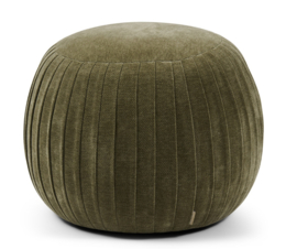 Riviera Maison Paris Footstool, Vintage Jacquard, Oregon Green