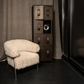 PTMD Acalia Brown Cabinet 8 doors
