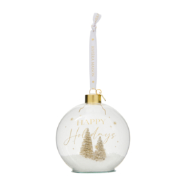 Riviera Maison Happy Holidays Ornament Dia 10 PRE ORDER