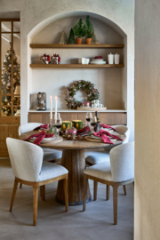 Riviera Maison Festive Wreath Wine Glass