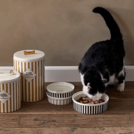 Rivièra Maison Bone Appetit Dog Bowl black L