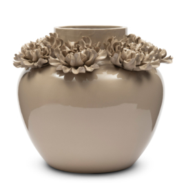 Riviera Maison Blossom Edge Vase flax