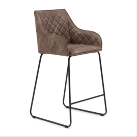 Rivièra Maison Frisco Drive counter Stool, pellini, Coffee