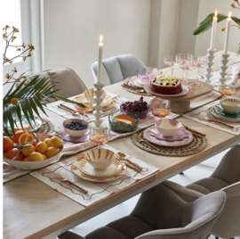 Riviera Maison Toulouse Bowl pink kom rose