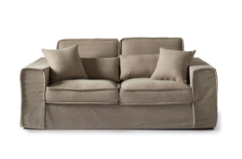 Riviera Maison Metropolis Sofa 2,5 S Cotton Naturel