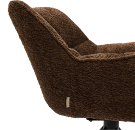 Riviera Maison Carnaby Arm Dining Chair Eetkamerstoel Umber Brown