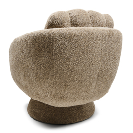 Scotia Swivel Armchair,Vintage Velvet Sterling Silver