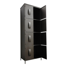 PTMD Acalia Brown Cabinet 8 doors
