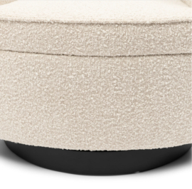 Riviera Maison The Countess Swivel Draaistoel Boucle White Sand