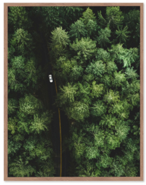 Riviera maison Wall Art Forest Road 70x90 Acrylic