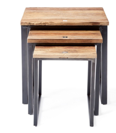Riviera Maison Shelter Island En Table Set van 3