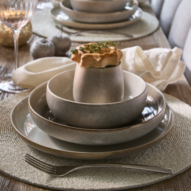 Rivièra Maison Sevran Pasta Plate Flax