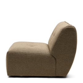 Rivièra Maison Lugano Center peluche bouclé classic brown